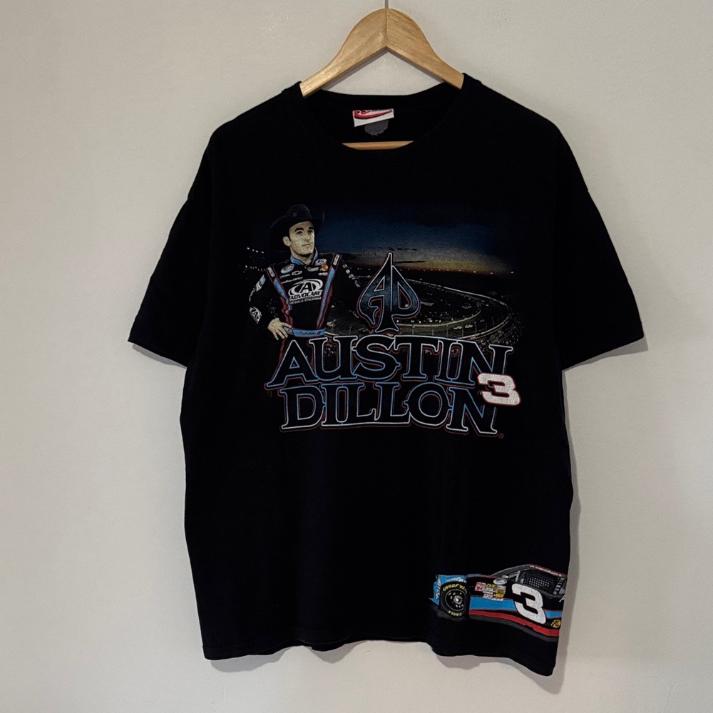 Vintage Austin Dillon Nascar T-Shirt / Large / Wraparound Graphic